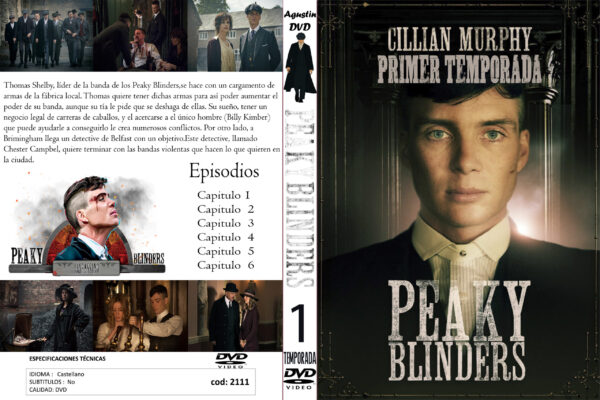 2111 - PEAKY BLINDERS- TEMPORADA 1