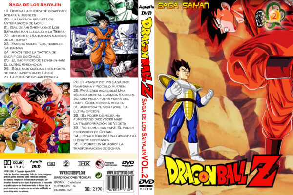 2190 - DRAGON BALL Z - SAGA SAIYAJIN VOL 2