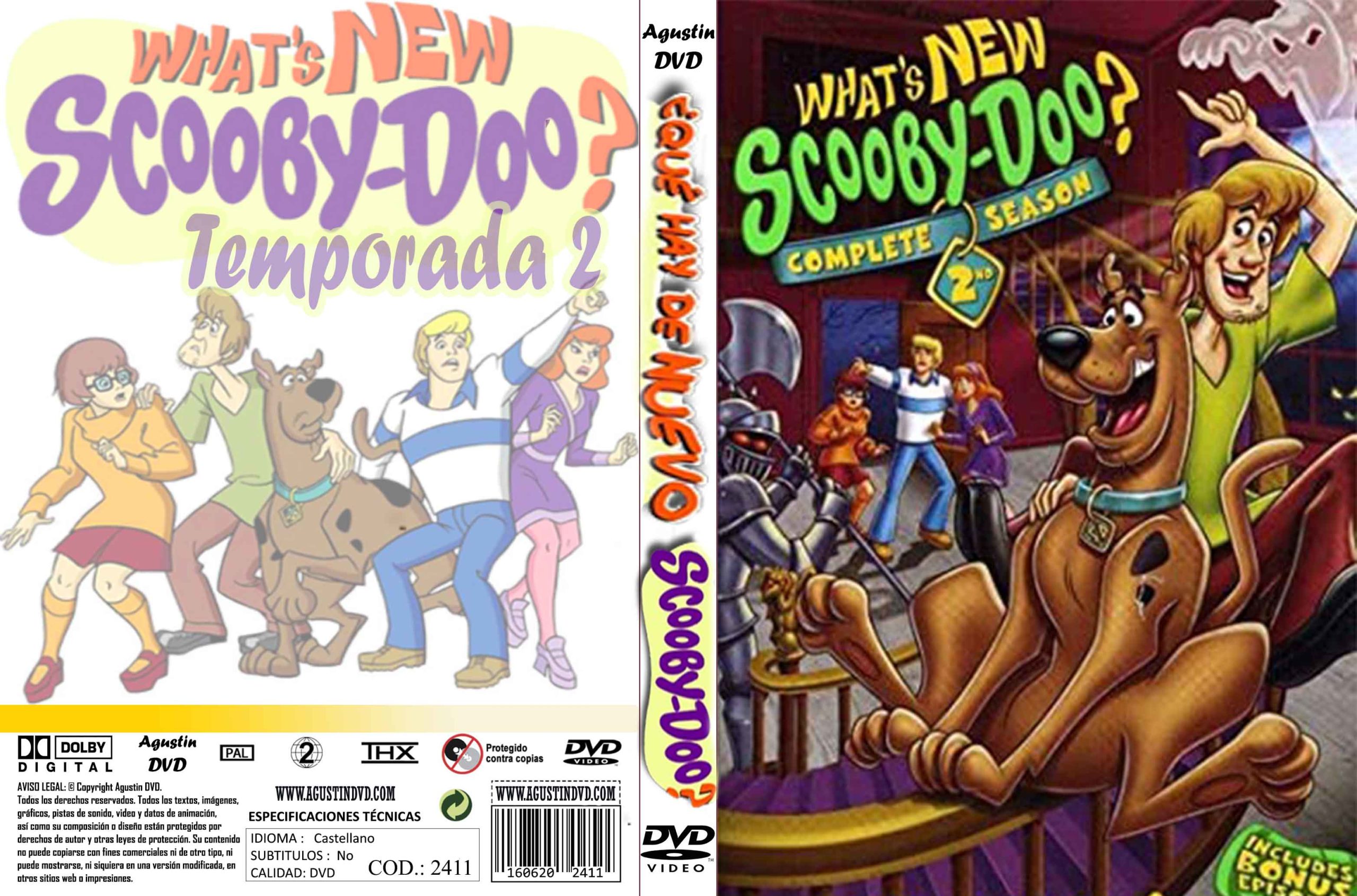 2411 Que Hay De Nuevo Scooby Doo Temporada 2 Catalogo Dvd