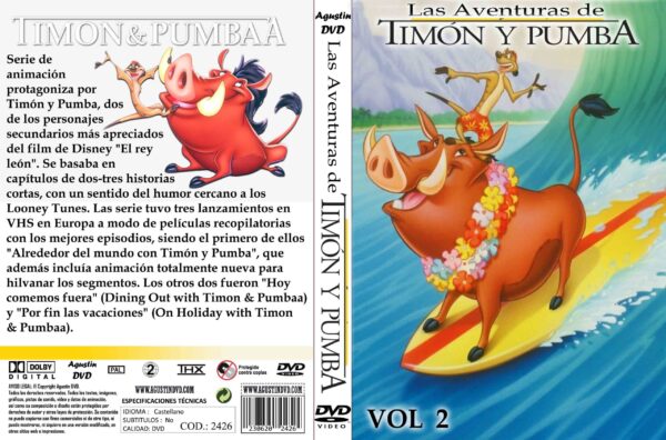 2426_LAS AVENTURAS DE TIMON Y PUMBA VOL 2