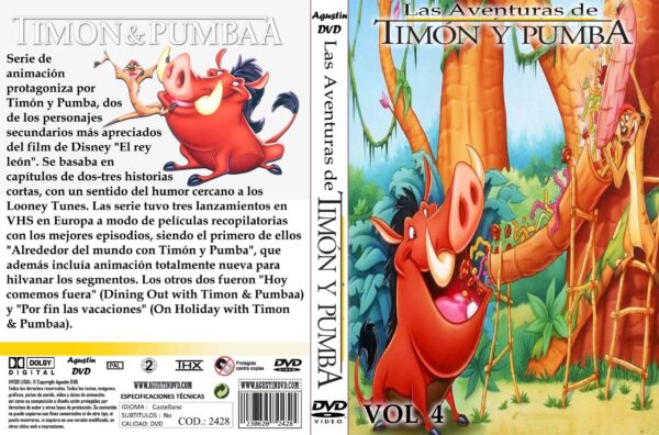 2428_LAS AVENTURAS DE TIMON Y PUMBA VOL 4