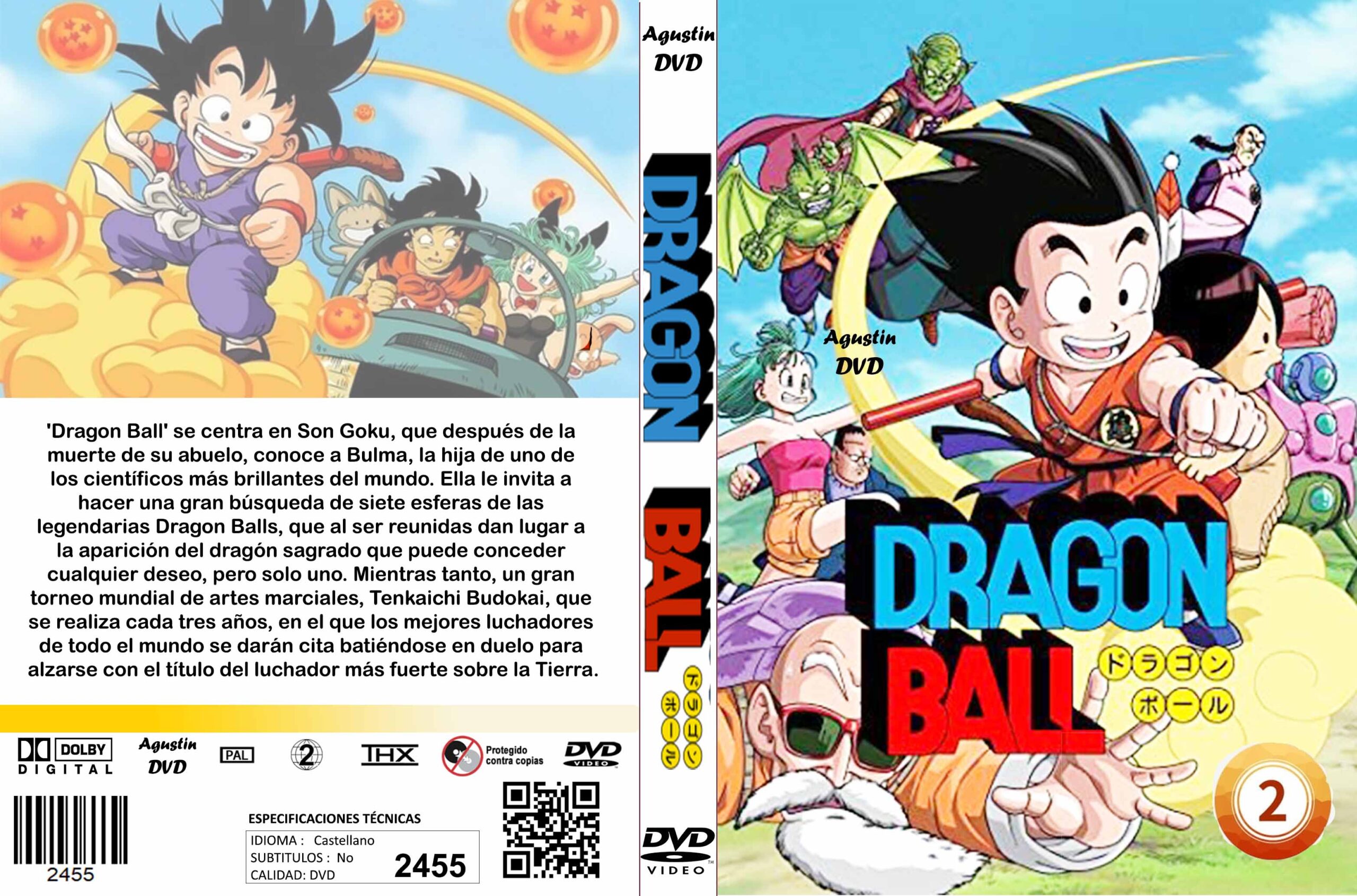 Dragon Ball Vol Catalogo Dvd