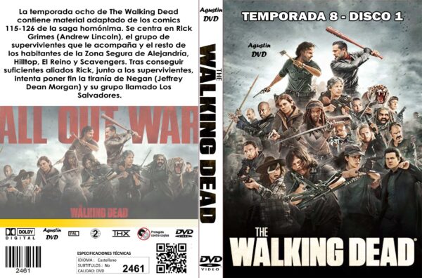 2461 - THE WALKING DEAD - TEMPORADA 8 DISCO 1