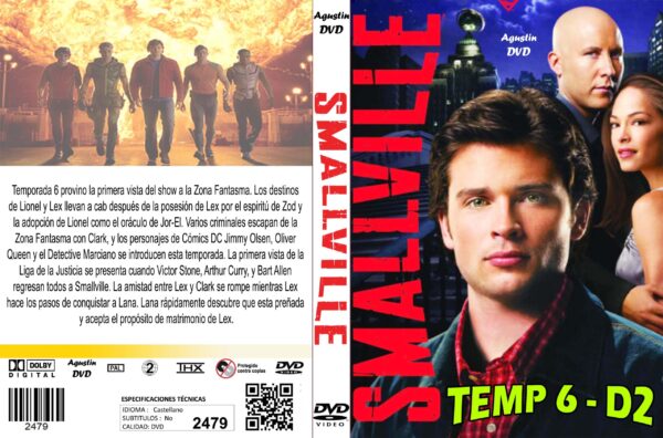 2479 - SMALLVILLE - TEMPORADA 6 DISCO 2