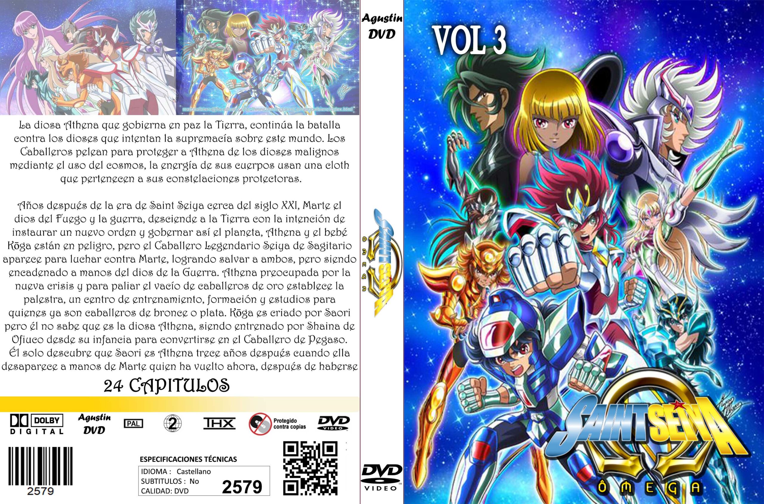 Saint Seiya Omega abertura 3 em Português BR J~Kai 