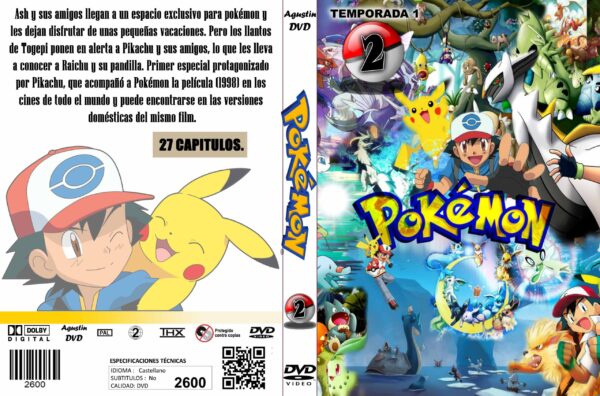 2600 - POKEMON TEMPORADA 1 VOL 02